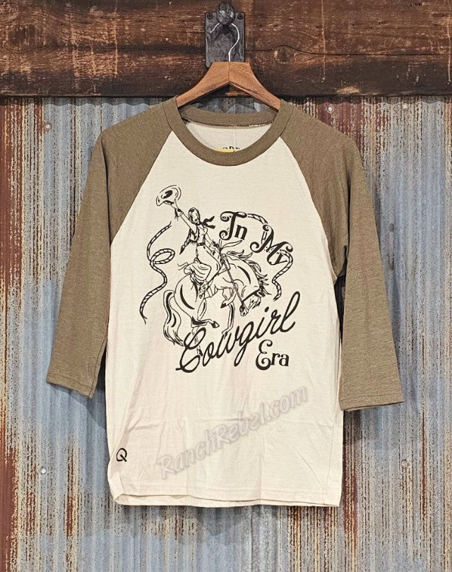 Rodeo Quincy Cowgirl Era Baseball Tee #5515