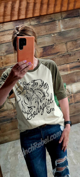 Rodeo Quincy Cowgirl Era Baseball Tee #5515