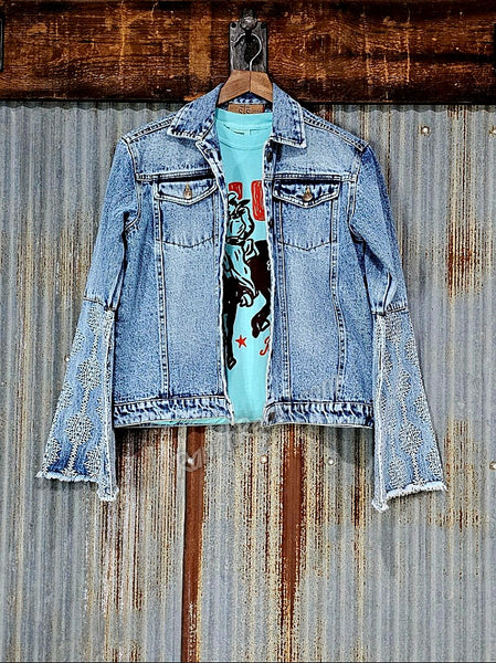 STS Dori Denim Bell Sleeve Jacket #5830