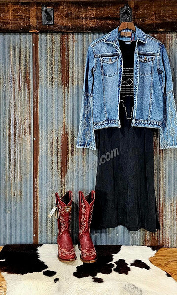 STS Dori Denim Bell Sleeve Jacket #5830