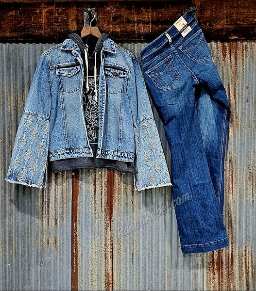 STS Dori Denim Bell Sleeve Jacket #5830