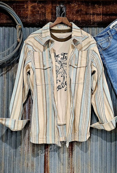 Rodeo Quincy Cowgirl Era Baseball Tee #5515