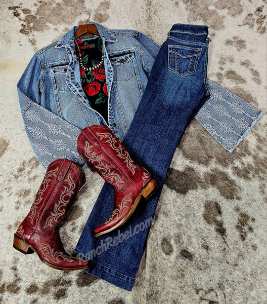 STS Dori Denim Bell Sleeve Jacket #5830