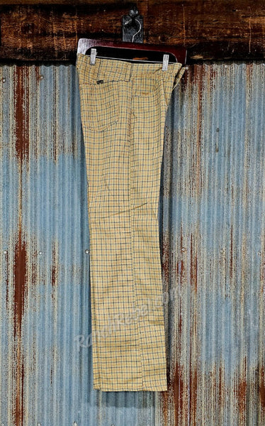 Vintage Wrangler Plaid Pants #6011