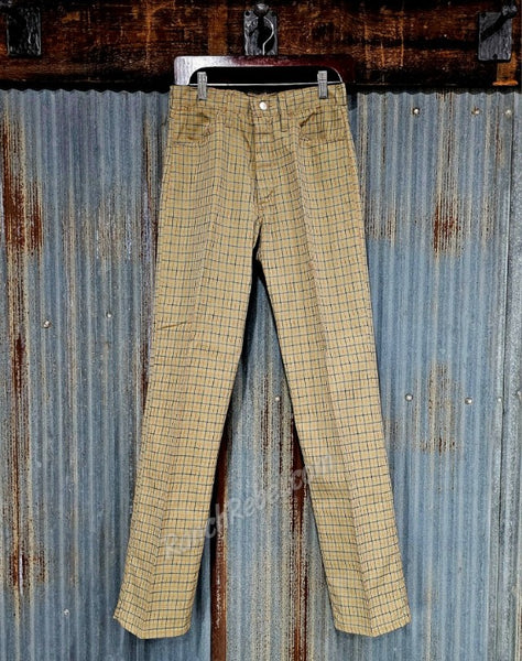 Vintage Wrangler Plaid Pants #6011
