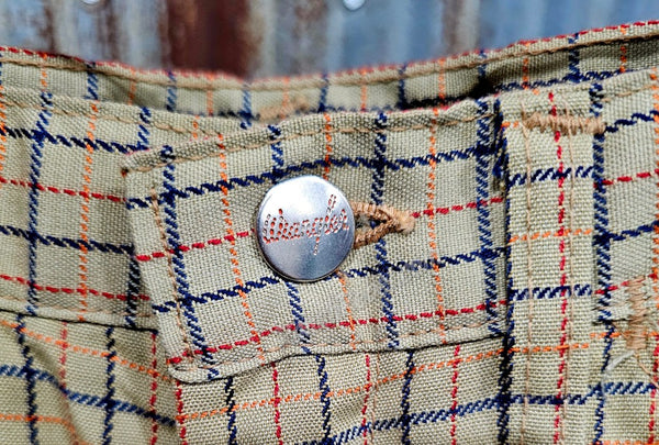 Vintage Wrangler Plaid Pants #6011