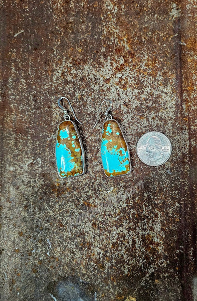 Vintage Turquoise Earrings #6044