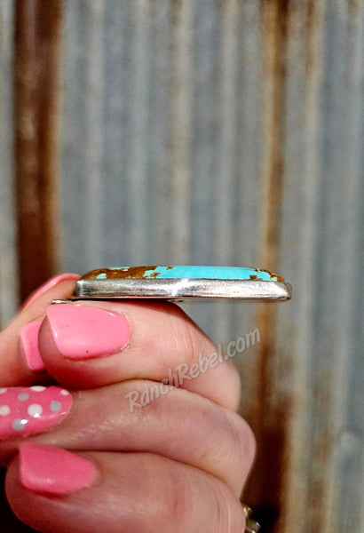 Vintage Turquoise Earrings #6044