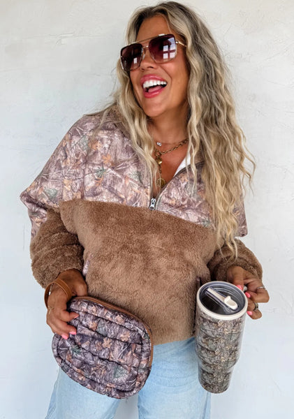 Camo Puffer Mini Clutch #6403