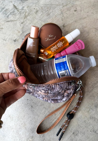 Camo Puffer Mini Clutch #6403