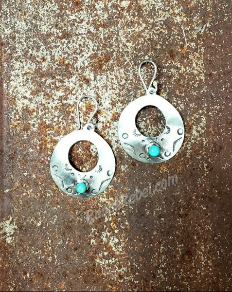 sterling-turquoise-stamped-hoops-4978