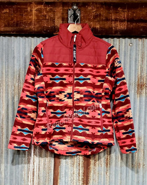 Ariat Prescott Fleece Jacket in Campfire Print #5132