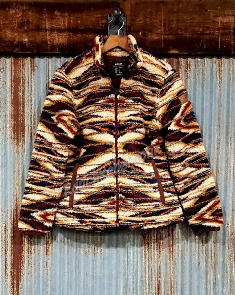Ariat Chimayo Fleece Jacket in Sunset Saltillo #5163