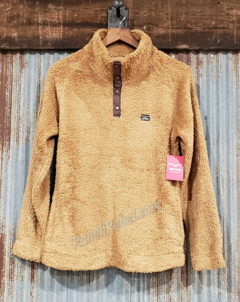 Kimes Ranch Fozzie Pullover in Camel #5213