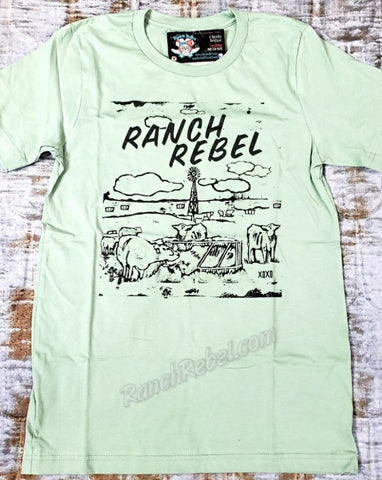 Ranch Rebel Rustic Ranch Tee #5210