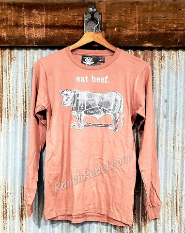 Eat Beef Long Sleeve #5206