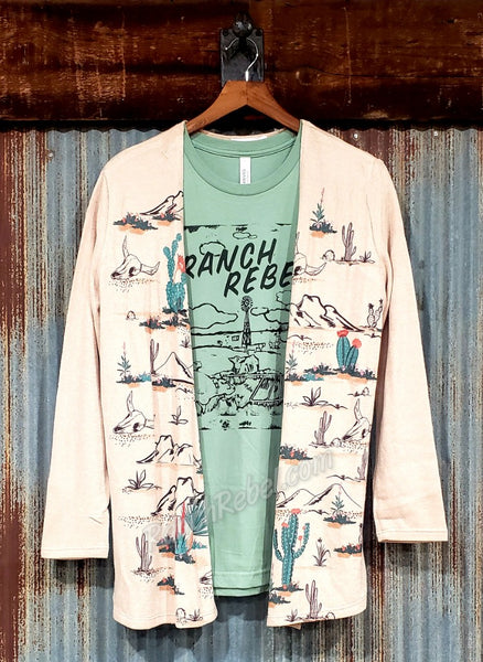 Ranch Rebel Rustic Ranch Tee #5210