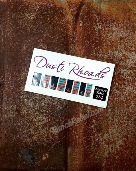 Dusti Rhoads Desert Rose Nail Polish Strips #5240