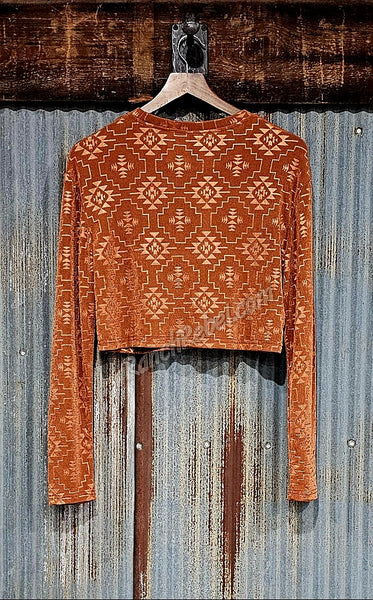 Copperhead Road Long Sleeve Crop #5365