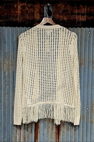 Ariat Frolic Fringe Sweater Cardi #5362