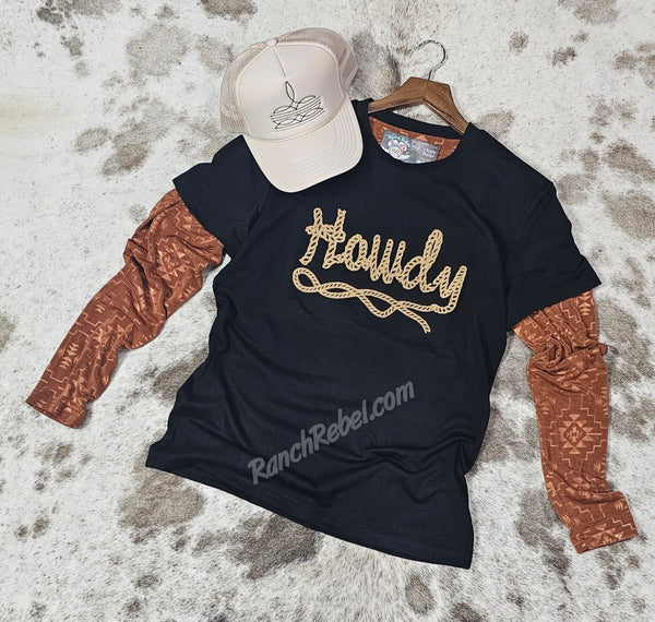 Copperhead Road Long Sleeve Crop #5365