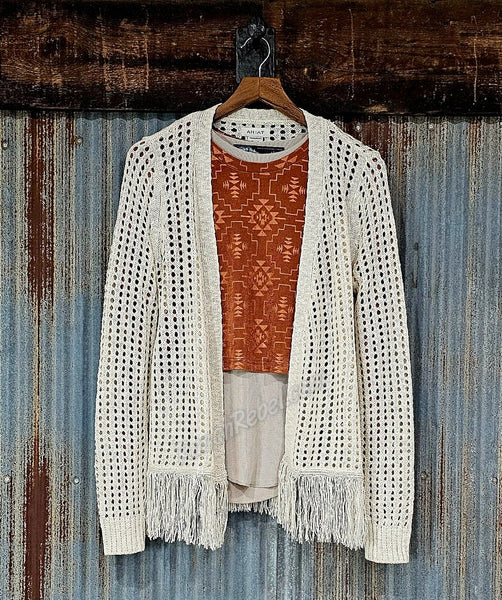 Ariat Frolic Fringe Sweater Cardi #5362