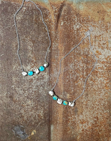 Wildhorse & Turquoise Necklace #5377