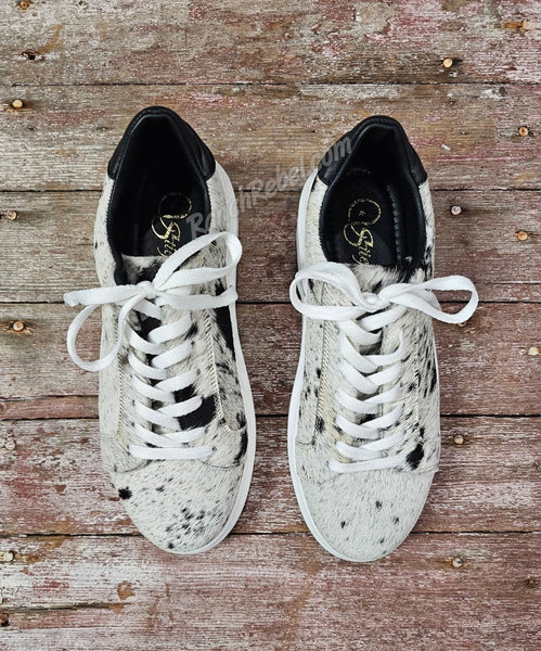 Julie Cowhide Sneakers #5423