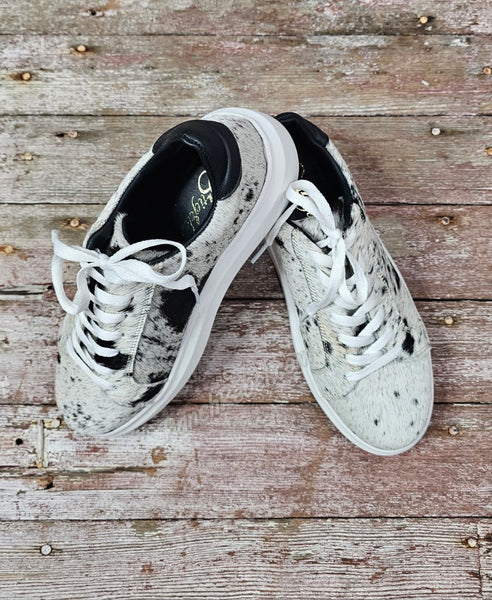 Julie Cowhide Sneakers #5423