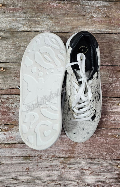 Julie Cowhide Sneakers #5423