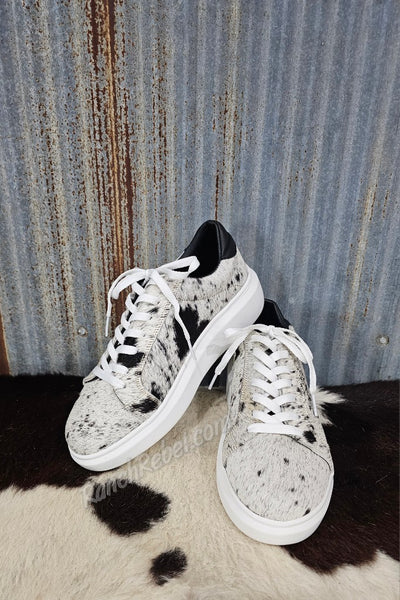 Julie Cowhide Sneakers #5423