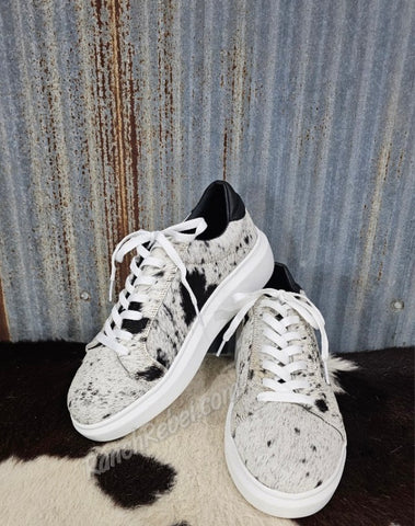 Julie Cowhide Sneakers #5423