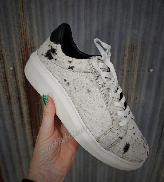 Julie Cowhide Sneakers #5423