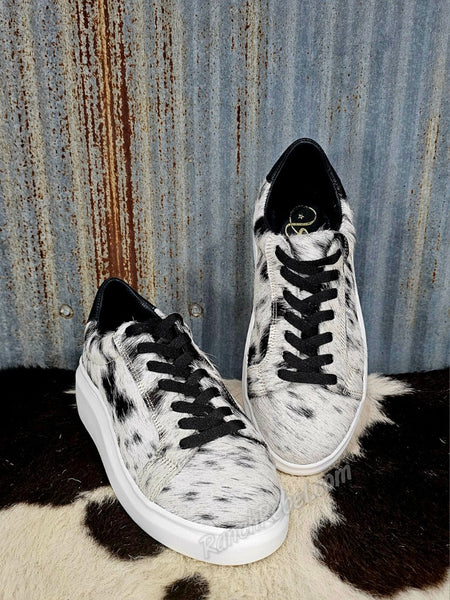 Julie Cowhide Sneakers #5423