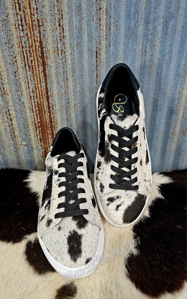 Julie Cowhide Sneakers #5423