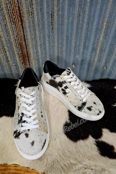 Julie Cowhide Sneakers #5423