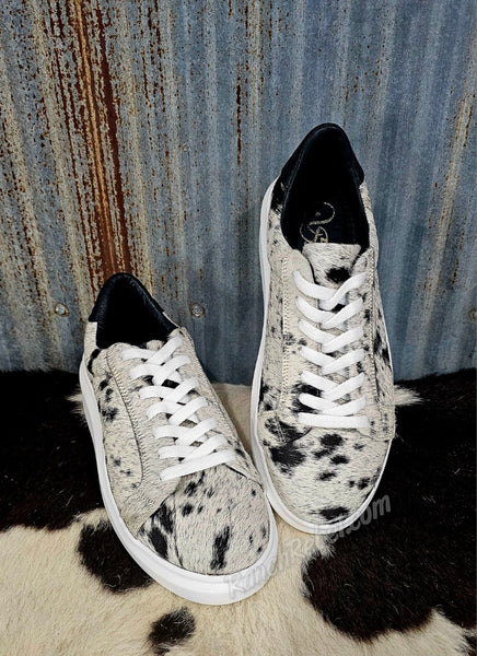 Julie Cowhide Sneakers #5423