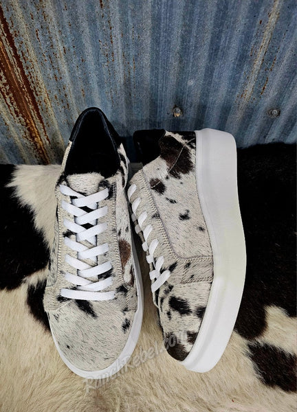 Julie Cowhide Sneakers #5423