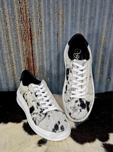 Julie Cowhide Sneakers #5423