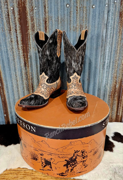 Magnolia Hand Tooled Cowhide Boots #5422