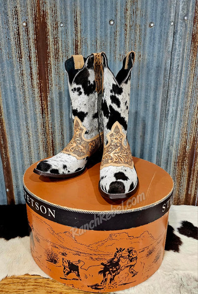 Magnolia Hand Tooled Cowhide Boots #5422