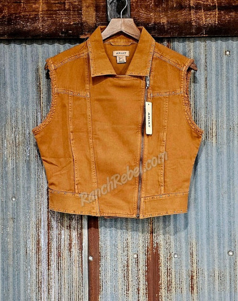 Ariat Harley Vest in Tobacco Brown #5486