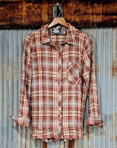 Red Dirt Country Flannel #5562