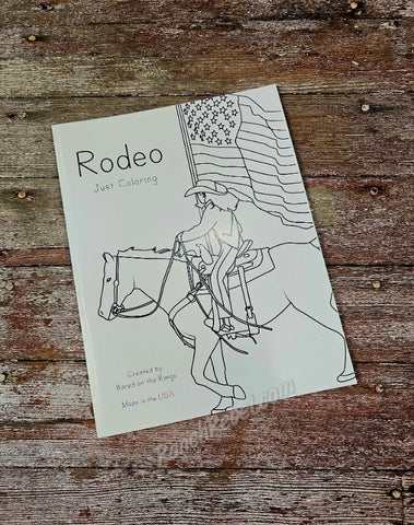 Rodeo Just Coloring Book #5596