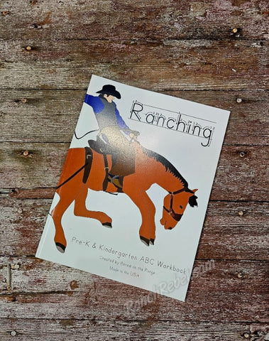 Ranching Pre-K & Kindergarten ABC Workbook # 5598