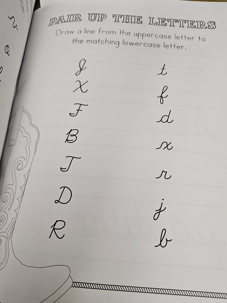 Branding Cursive Handwriting Workbook #5604 – RanchRebel