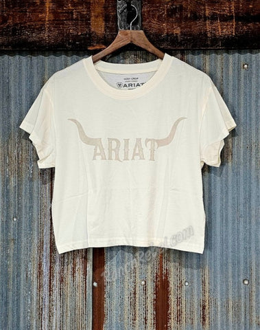 Ariat Wild Hat Crop Tee #5624