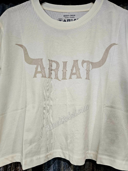 Ariat Wild Hat Crop Tee #5624