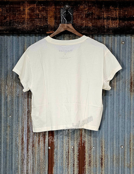 Ariat Wild Hat Crop Tee #5624