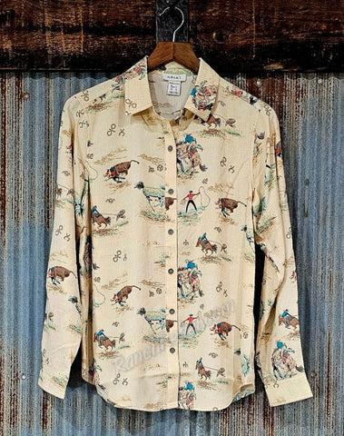 Ariat Retro Ranch Button Up #5661